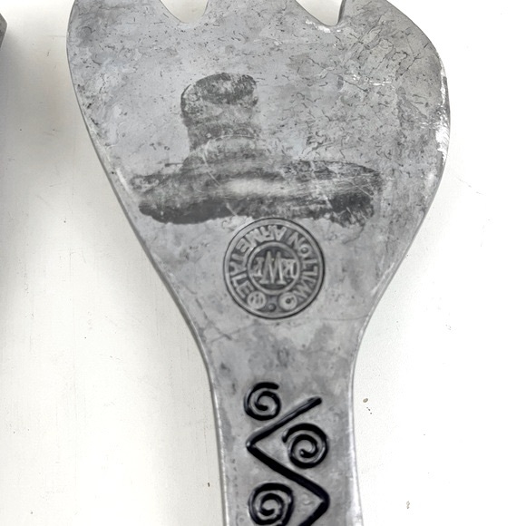 Wilton Armetale Reggae Pewter Serving Fork & Spoon - Picture 14 of 16